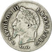France, Napoleon III, 20 Centimes, 1866, Bordeaux, TB,Argent,KM 805.3,Gad 308