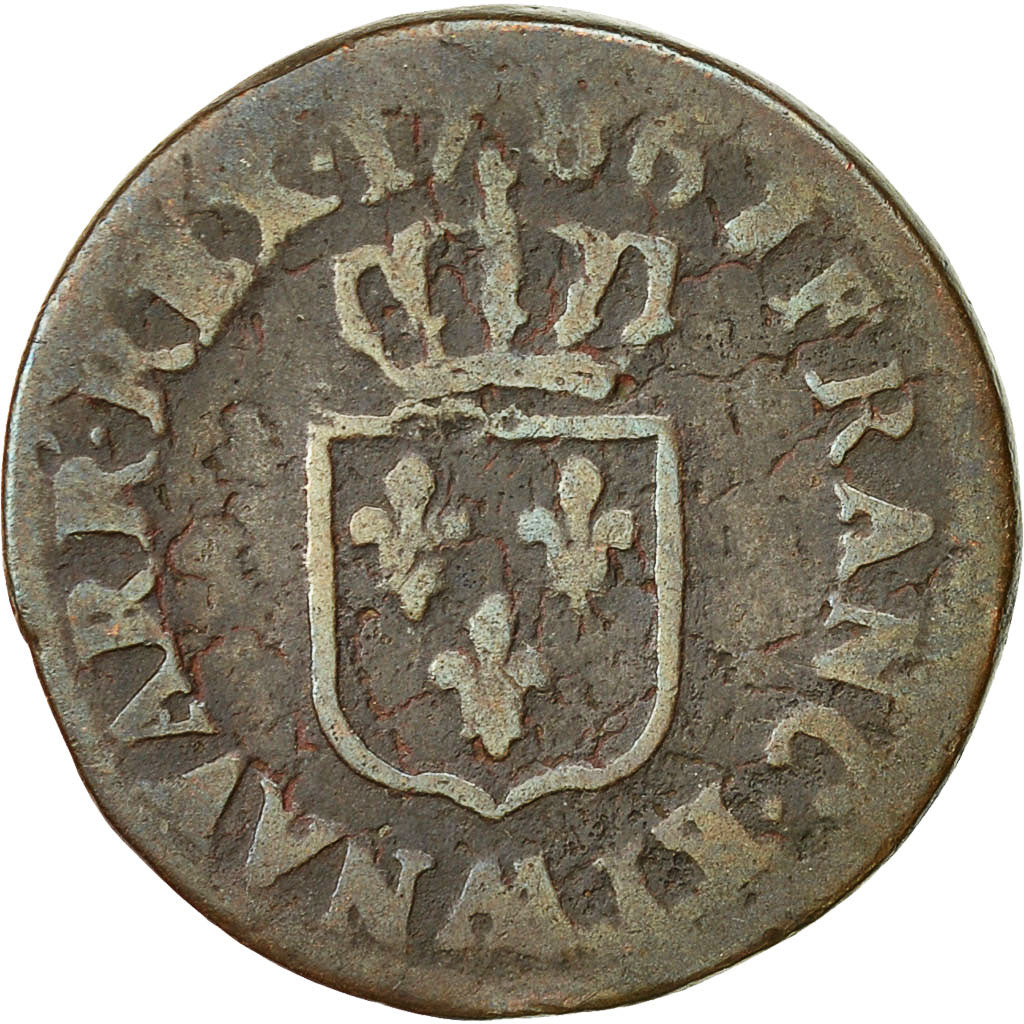 France, Louis XVI, Liard, Liard, 1786, Metz, TB, Cuivre, KM:585.2, Gadoury:348