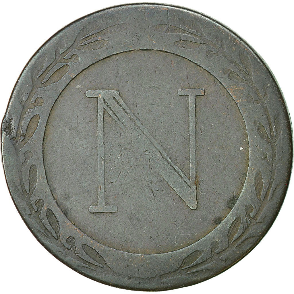 France, Napoléon I, 5 Centimes, 1808, Strasbourg, VG(8-10), Copper, KM:689