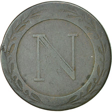 France, Napoléon I, 5 Centimes, 1808, Strasbourg, VG(8-10), Copper, KM:689