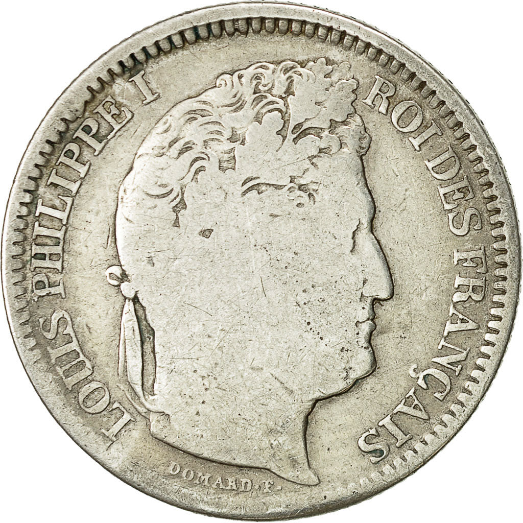 Coin, France, Louis-Philippe, 2 Francs, 1832, Paris, F(12-15), Silver, KM:743.1