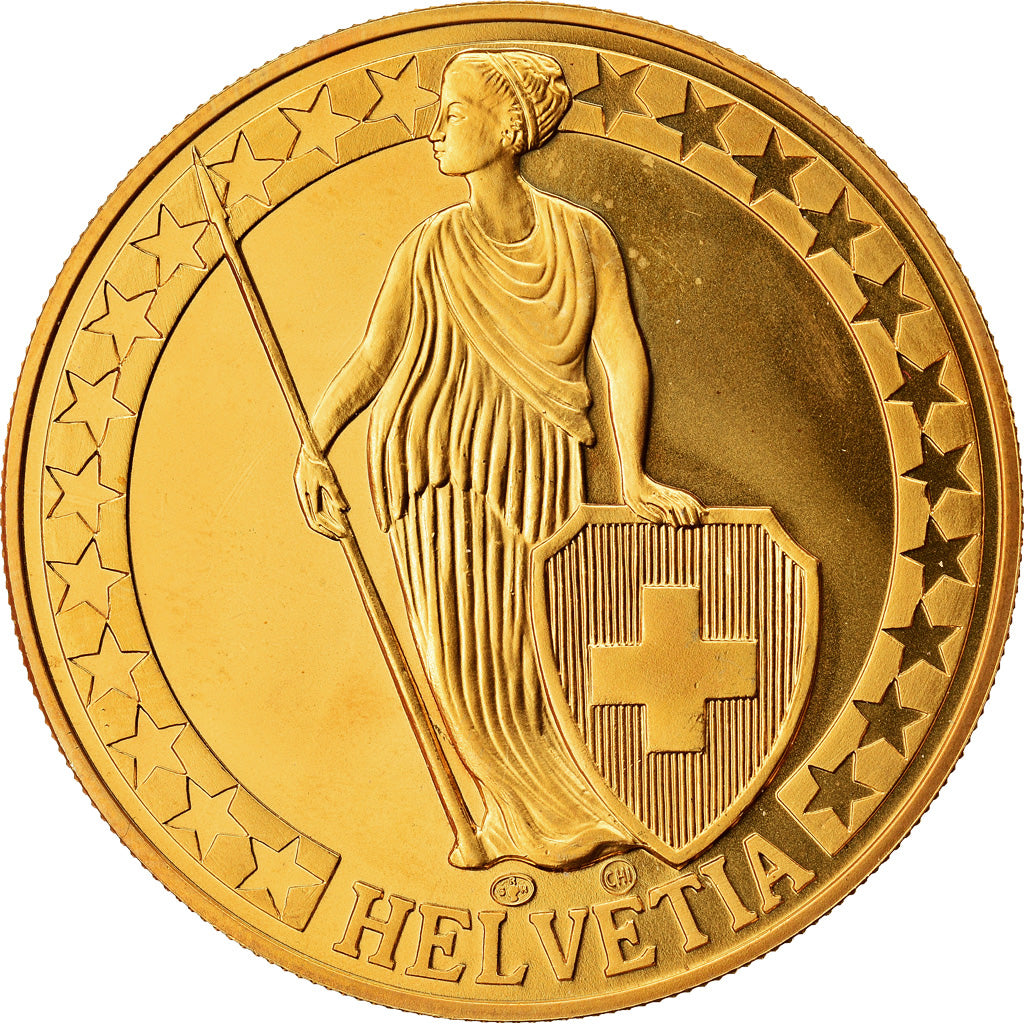 Switzerland, Medal, Der Murtensee, Die Schweizer Seen, MS(64), Copper-Nickel