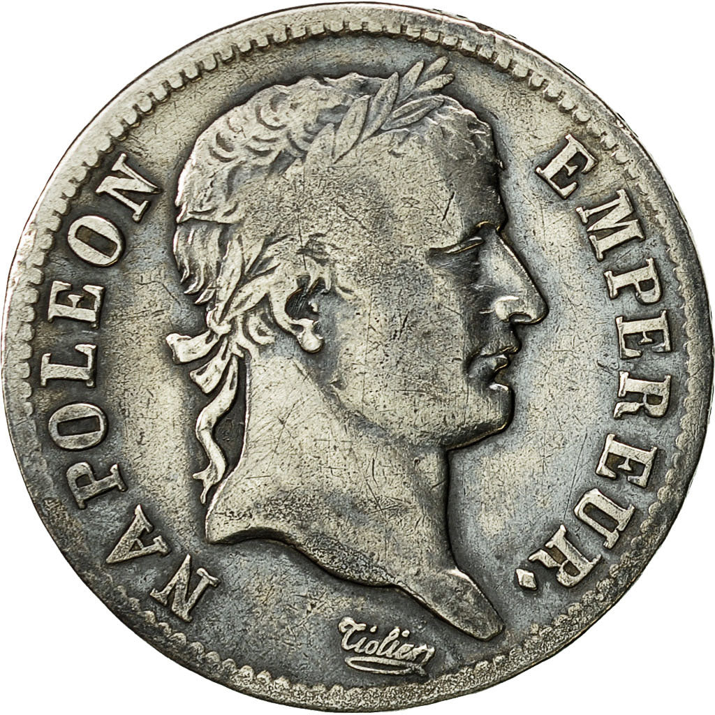 Coin, France, Napoléon I, Franc, 1811, Rouen, VF(20-25), Silver, KM:692.2