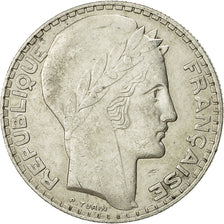 Munten, Frankrijk, Turin, 20 Francs, 1929, Paris, ZF+, Zilver, KM:879