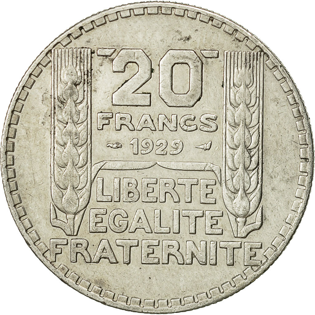 Monnaie, France, Turin, 20 Francs, 1929, Paris, TTB+, Argent, KM:879