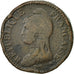 Monnaie, France, Dupré, Decime, 1795, Paris, B+, Bronze, KM:637.1, Gadoury:186