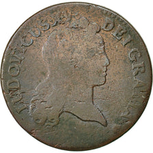 münze, Frankreich, Louis XV, Demi sol au buste enfantin,1720,SGE+,KM 451.3