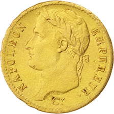 Moneda, Francia, Napoléon I, 20 Francs, 1813, Utrecht, MBC+, Oro, KM:695.11