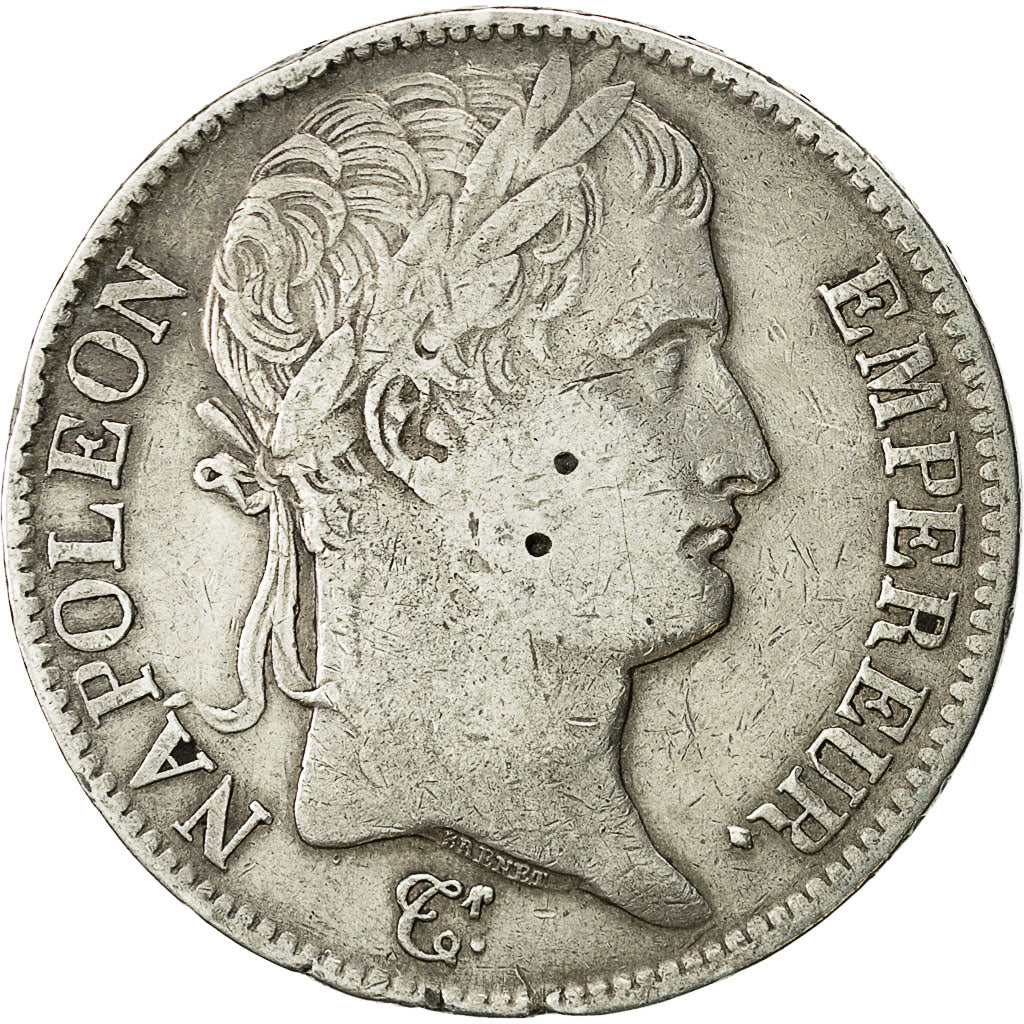 Coin, France, Napoléon I, 5 Francs, 1811, Limoges, VF(20-25), Silver, KM:694.7