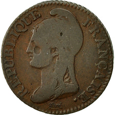 moneta, Francia, Dupré, 5 Centimes, 1795, Paris, B+, Bronzo, KM:635.1