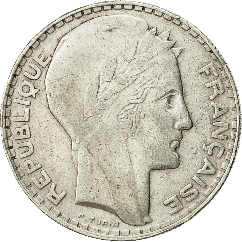 Monnaie, France, Turin, 20 Francs, 1933, Paris, TTB, Argent, KM:879, Gadoury:852