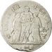 Coin, France, Union et Force, 5 Francs, 1798, Bordeaux, VF(30-35), Silver