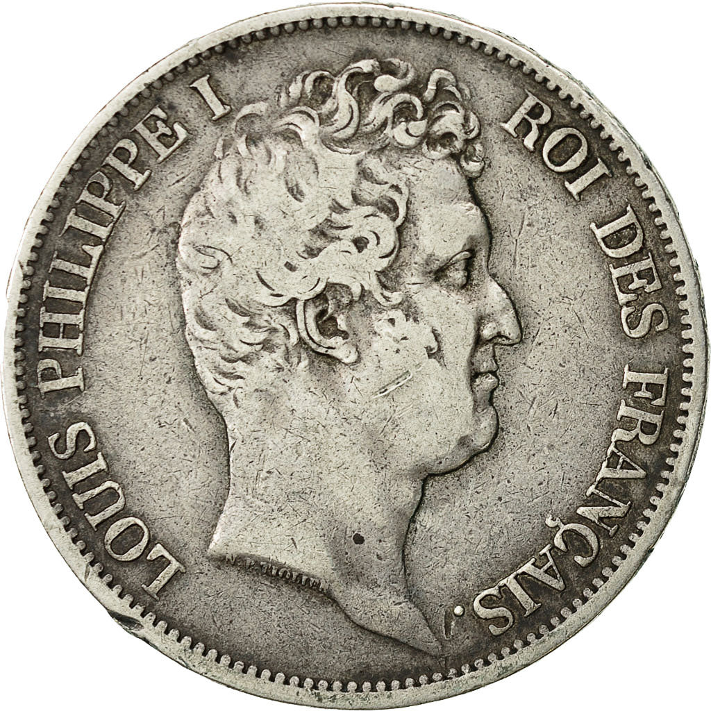 Monnaie, France, Louis-Philippe, 5 Francs, 1831, Paris, TB, Argent, KM:736.1