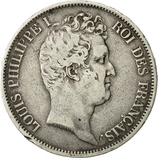Monnaie, France, Louis-Philippe, 5 Francs, 1831, Paris, TB, Argent, KM:736.1
