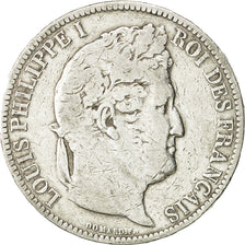 Coin, France, Louis-Philippe, 5 Francs, 1831, Paris, VF(20-25), Silver
