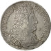 moneta, Francia, Louis XIV, Écu aux 3 couronnes,1711, Bourges, BB,KM 386.21