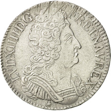 Moneta, Francia, Louis XIV, Écu aux 3 couronnes, Ecu, 1709, Montpellier, BB