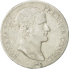 münze, Frankreich, Napoléon I, 5 Francs, An 12 (1804),Paris,S+,Silber,KM 659.1