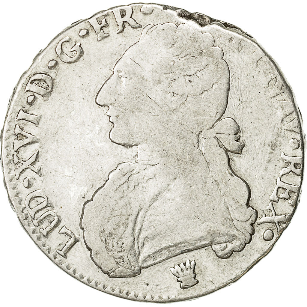 Coin, France, Louis XVI, Écu aux branches d'olivier, Ecu, 1784, Limoges