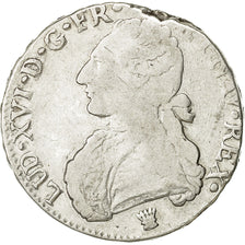 Moneta, Francia, Louis XVI, Écu aux branches d'olivier, Ecu, 1784, Limoges, MB