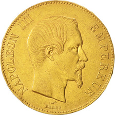 FRANCE, Napoléon III, 100 Francs, 1858, Paris, KM #786.1, EF(40-45), Gold, G...