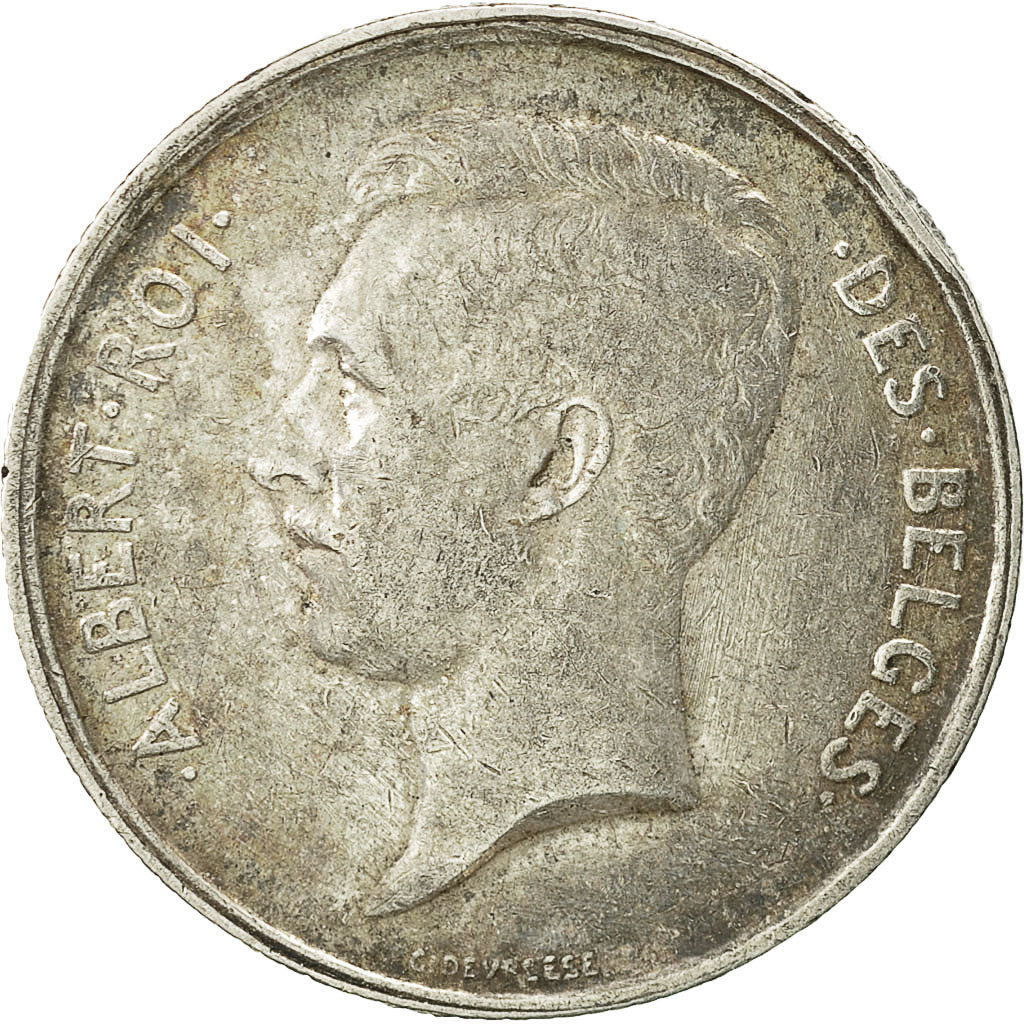 Coin, Belgium, 2 Francs, 2 Frank, 1911, VF(30-35), Silver, KM:74