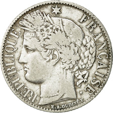 Coin, France, Cérès, Franc, 1887, Paris, VF(30-35), Silver, KM:822.1