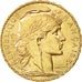 Moneta, Francja, Marianne, 20 Francs, 1913, MS(60-62), Złoto, KM:857