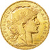 Munten, Frankrijk, Marianne, 20 Francs, 1909, PR+, Goud, KM:857, Gadoury:1064a