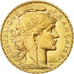 Moneda, Francia, Marianne, 20 Francs, 1908, EBC+, Oro, KM:857, Gadoury:1064a