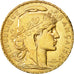 Coin, France, Marianne, 20 Francs, 1907, MS(60-62), Gold, KM:857, Gadoury:1064a