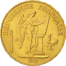 Münze, Frankreich, Génie, 20 Francs, 1878, Paris, SS+, Gold, KM:825