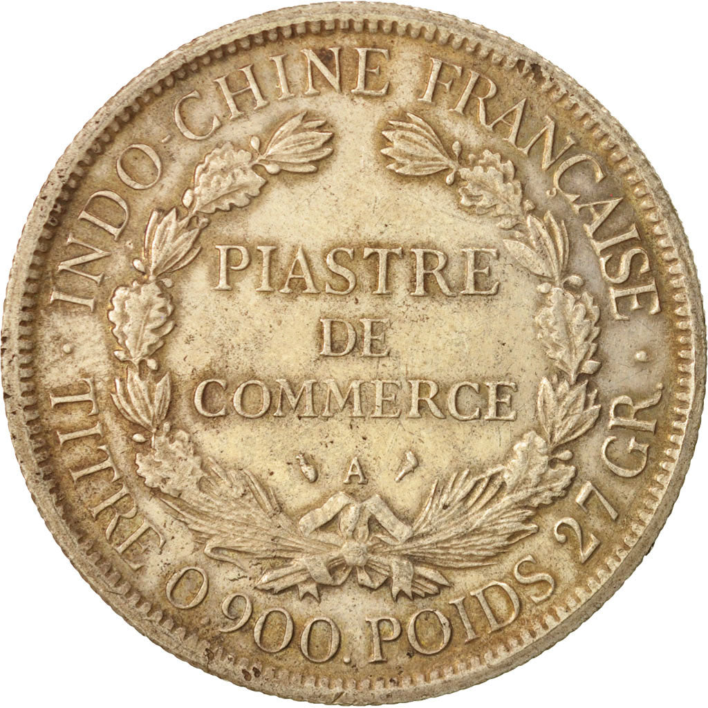 Coin, French Indochina, Piastre, 1926, Paris, AU(55-58), Silver, KM:5a.1