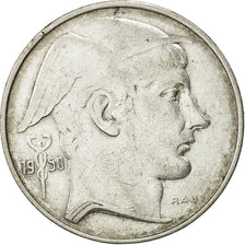 Coin, Belgium, 20 Francs, 20 Frank, 1950, EF(40-45), Silver, KM:140.1