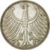 Coin, GERMANY - FEDERAL REPUBLIC, 5 Mark, 1963, Munich, EF(40-45), Silver