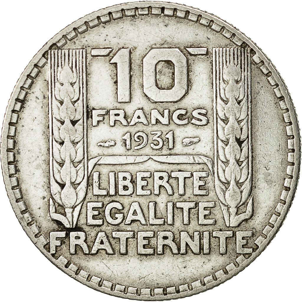 Coin, France, Turin, 10 Francs, 1931, Paris, EF(40-45), Silver, KM:878