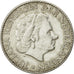 Coin, Netherlands, Juliana, Gulden, 1957, AU(50-53), Silver, KM:184