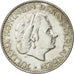Coin, Netherlands, Juliana, Gulden, 1958, AU(50-53), Silver, KM:184