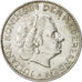 Coin, Netherlands, Juliana, Gulden, 1955, AU(50-53), Silver, KM:184
