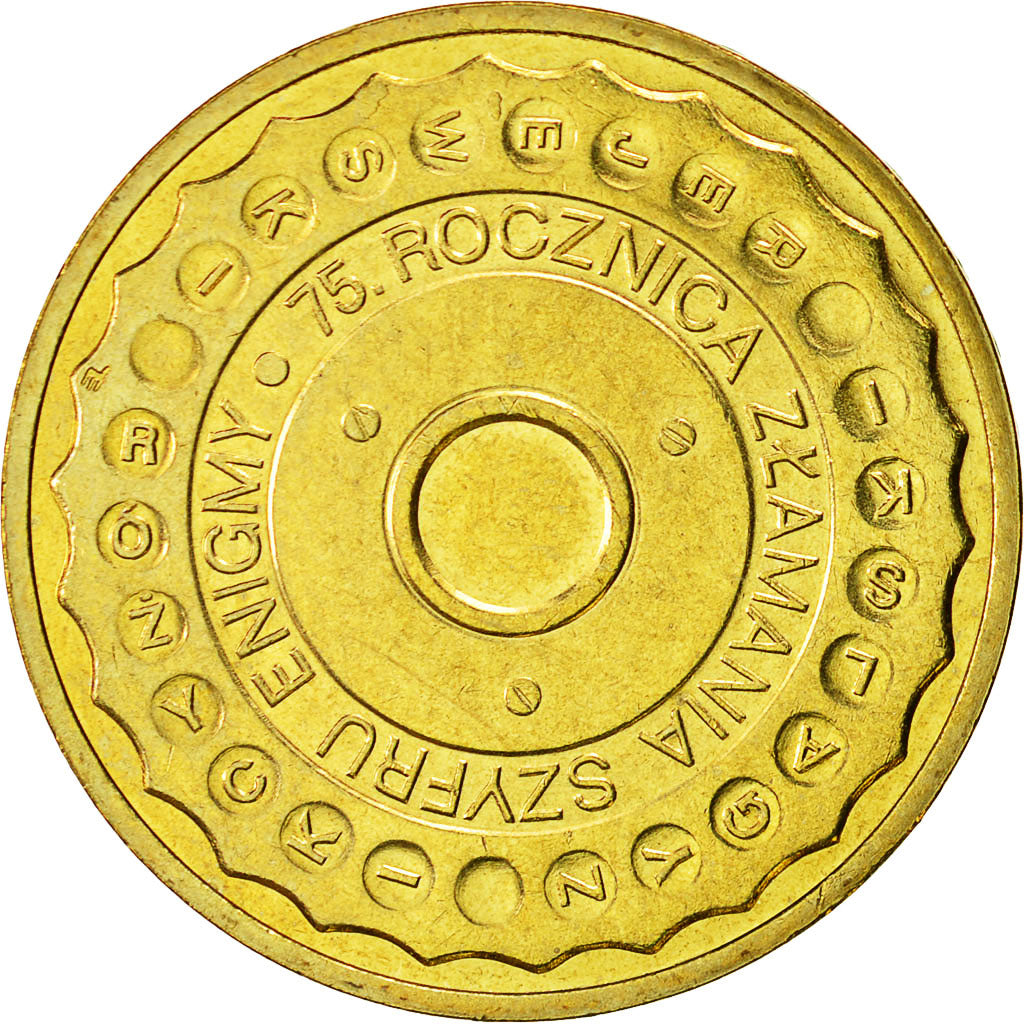 Coin, Poland, 2 Zlote, 2007, Warsaw, MS(60-62), Brass, KM:586
