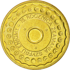 Coin, Poland, 2 Zlote, 2007, Warsaw, MS(60-62), Brass, KM:586