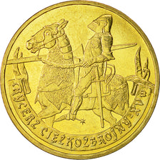 Coin, Poland, 2 Zlote, 2007, Warsaw, MS(60-62), Brass, KM:611