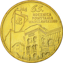 Coin, Poland, 2 Zlote, 2009, Warsaw, MS(60-62), Brass, KM:687