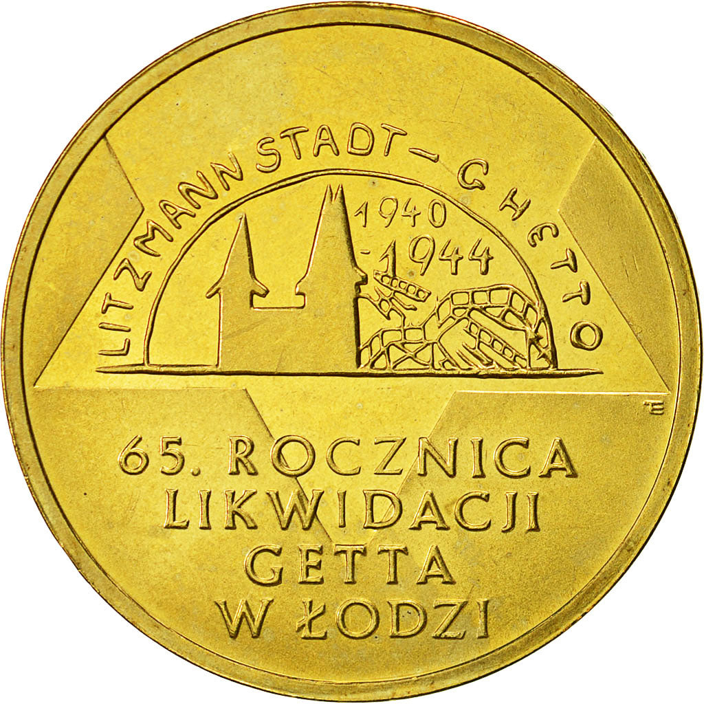Coin, Poland, 2 Zlote, 2009, Warsaw, MS(60-62), Brass, KM:692