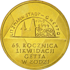 Coin, Poland, 2 Zlote, 2009, Warsaw, MS(60-62), Brass, KM:692