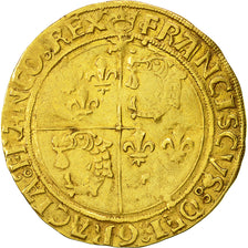 Moneda, Francia, François Ier, Ecu d'or, Cremieu, MBC, Oro, Duplessy 782