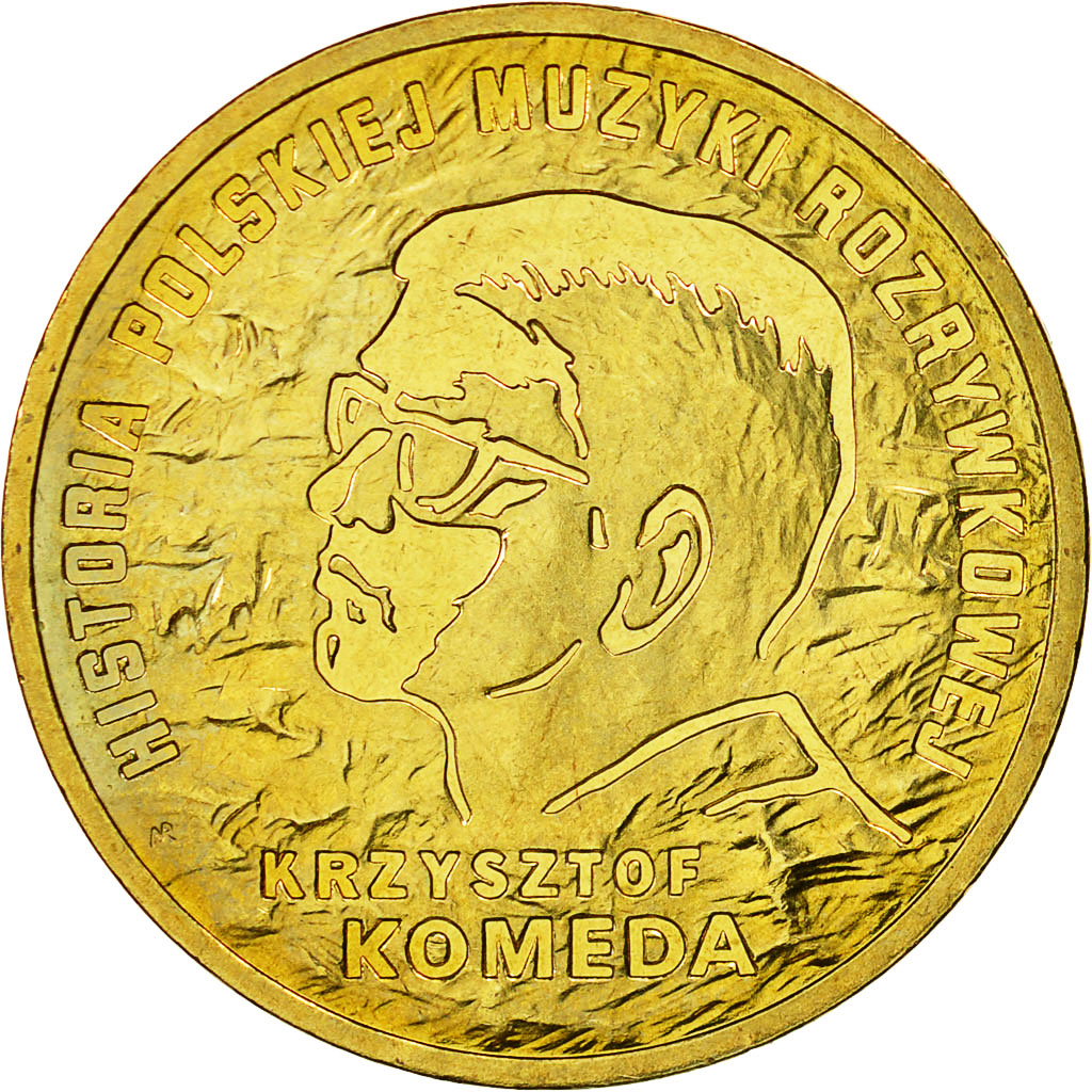 Münze, Polen, 2 Zlote, 2010, Warsaw, VZ+, Messing, KM:727