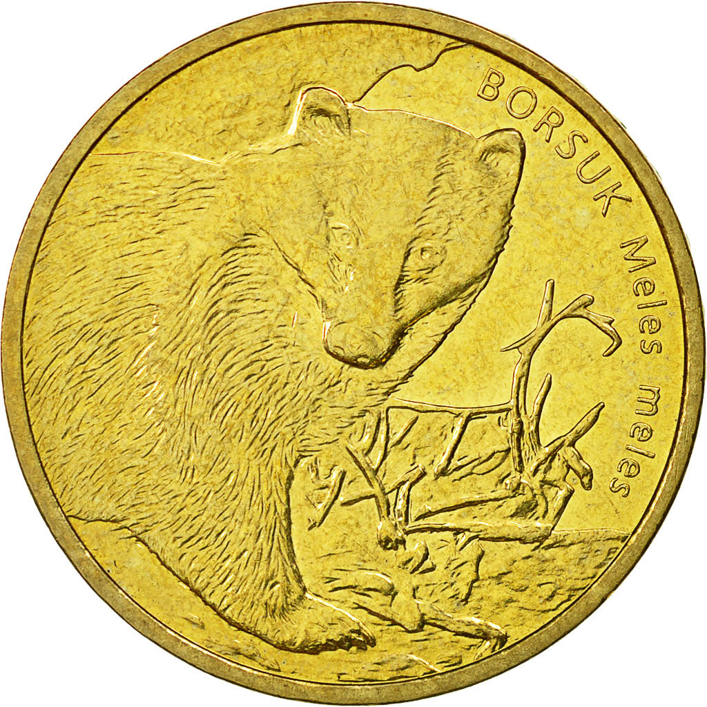 Coin, Poland, 2 Zlote, 2011, Warsaw, MS(60-62), Brass, KM:762