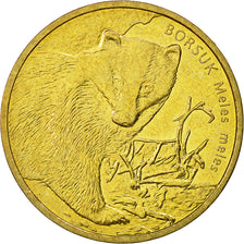 Coin, Poland, 2 Zlote, 2011, Warsaw, MS(60-62), Brass, KM:762