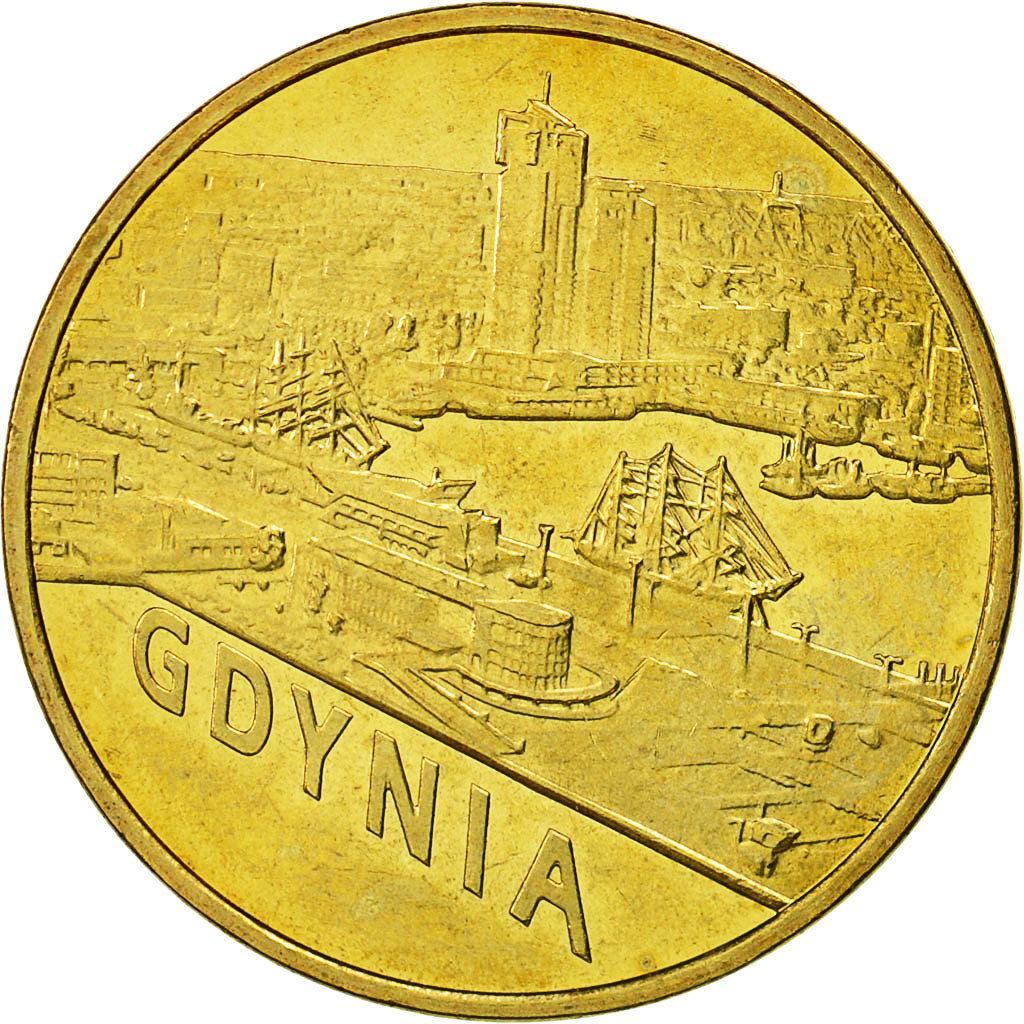 Coin, Poland, 2 Zlote, 2011, Warsaw, MS(60-62), Brass, KM:783